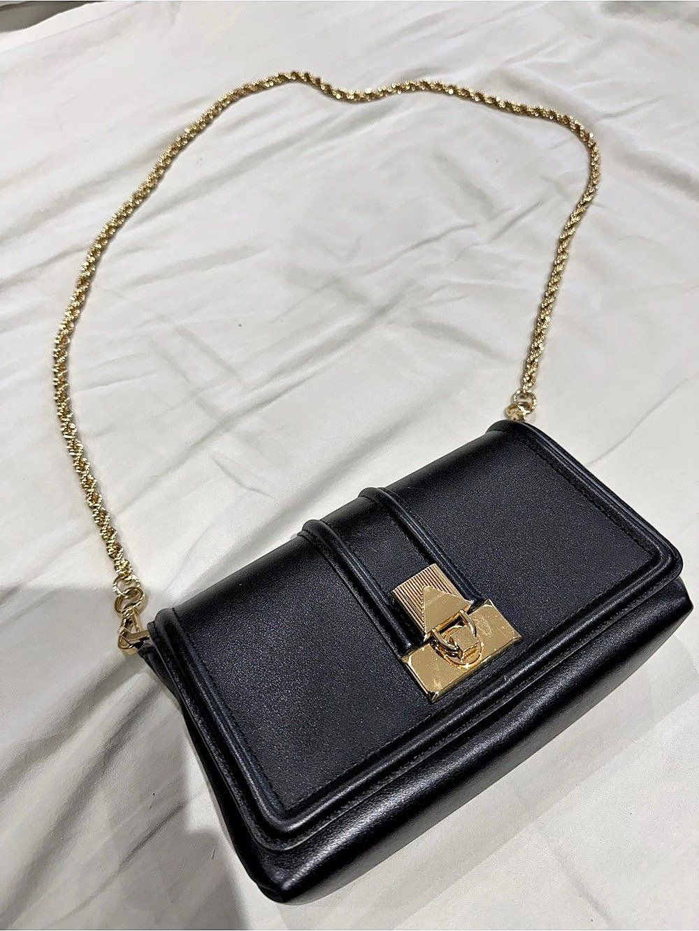 Michael Kors Black Chain Crossbody